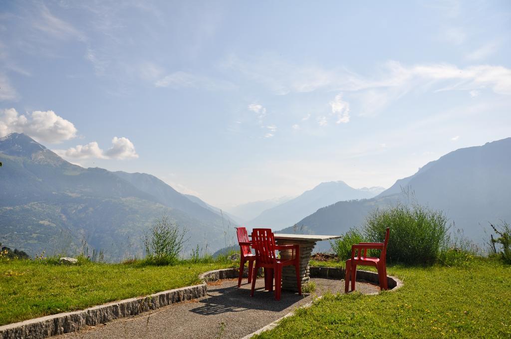 Hotel Alpenblick Zeneggen Δωμάτιο φωτογραφία