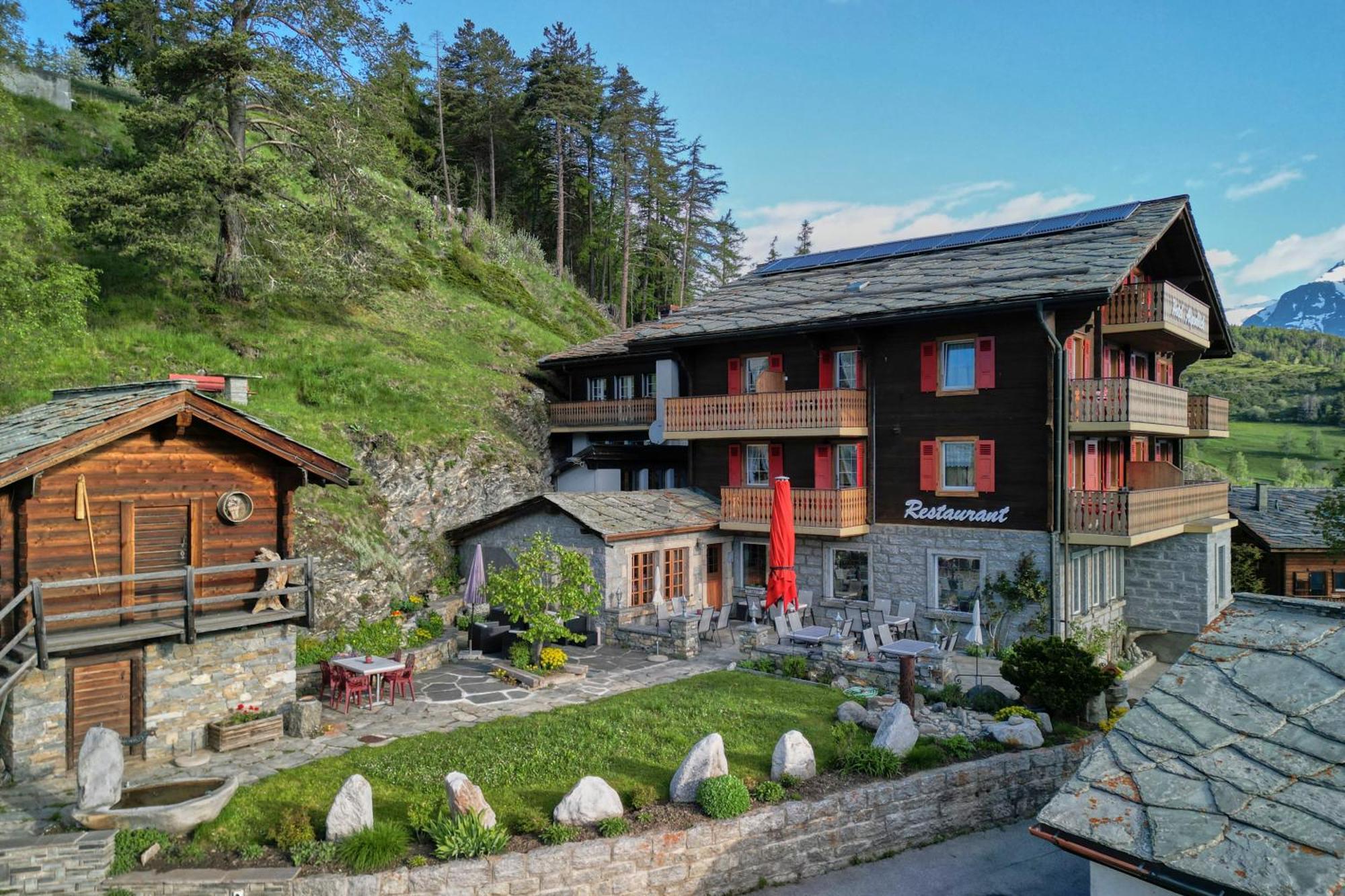 Hotel Alpenblick Zeneggen Εξωτερικό φωτογραφία