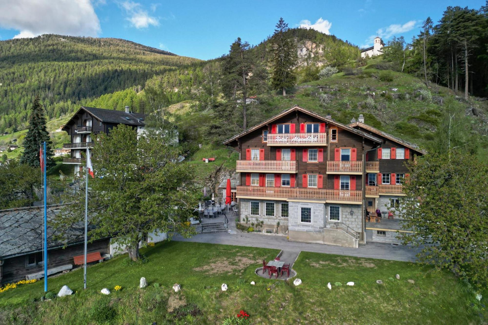 Hotel Alpenblick Zeneggen Εξωτερικό φωτογραφία